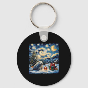 Llavero Vino de Navidades nocturnos Starry Style Van Gogh