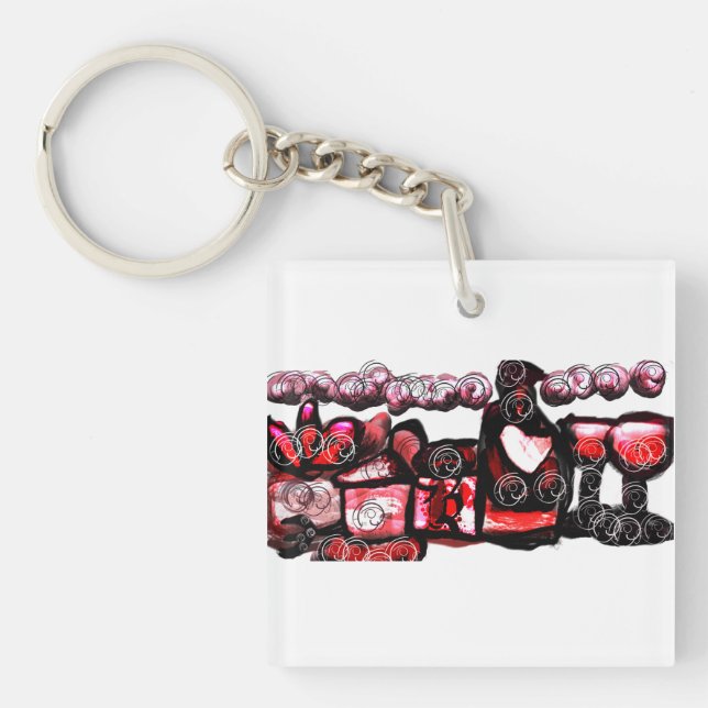 Llavero Vino rojo (Frente)