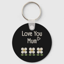 Llavero VINOS DE IVORY - Anillo de claves botánicas Día de