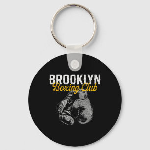 Llavero Vintag Club de Boxeo Retro Brooklyn con problemas