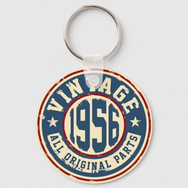 Llavero Vintage 1956 Todas las piezas originales (Anverso)