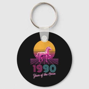 Llavero Vintage 1990 Año del Caballo Lunar Rider CNY Zod