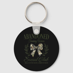 Llavero Vintage Abyndoned Hunting Wives Club Social Retro