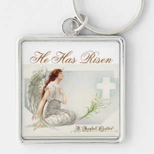 Llavero Vintage Adoring Easter Angel