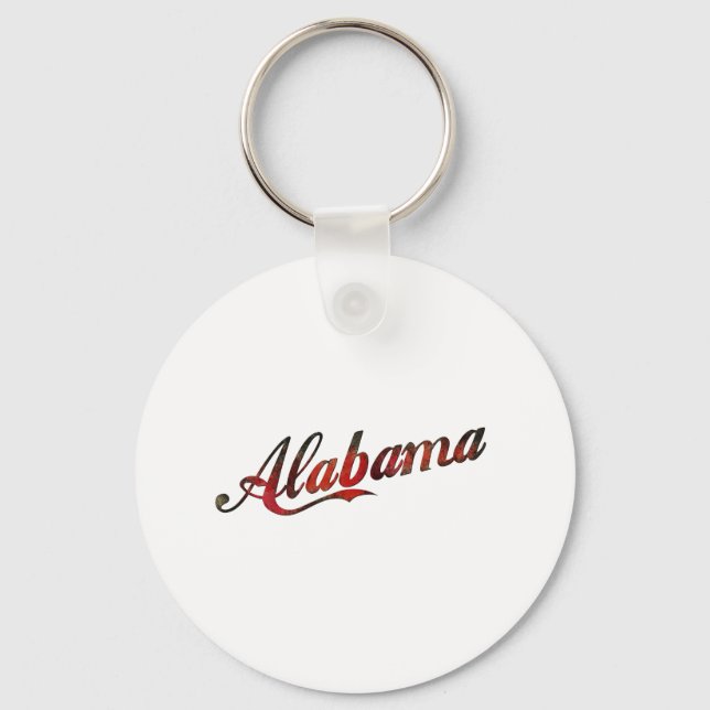 Llavero Vintage Alabama (Anverso)