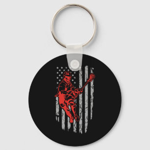 Llavero Vintage American Flag Lacrosse Youth Apparte2