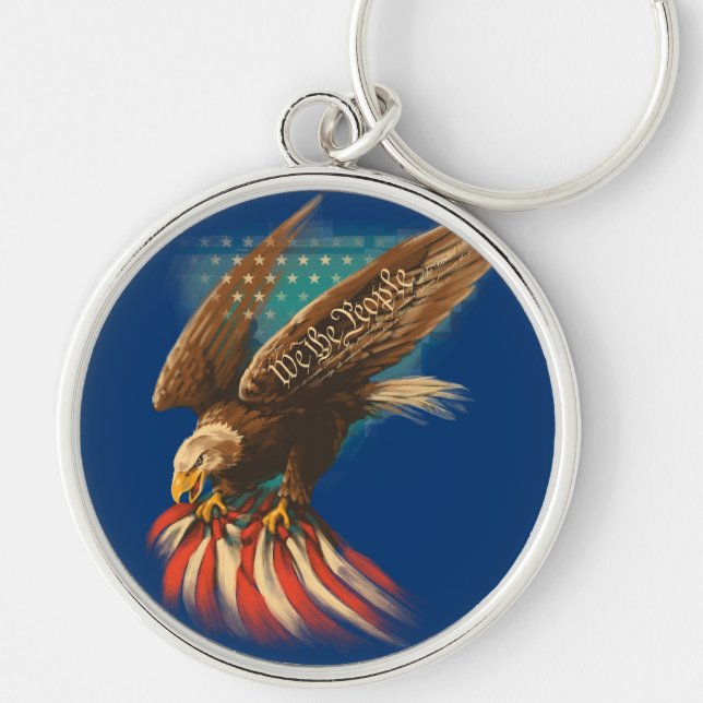 Llavero Vintage Americana (Frente)