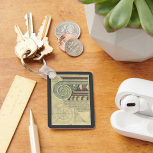 Llavero Vintage Architecture; Capital Volute by Vignola