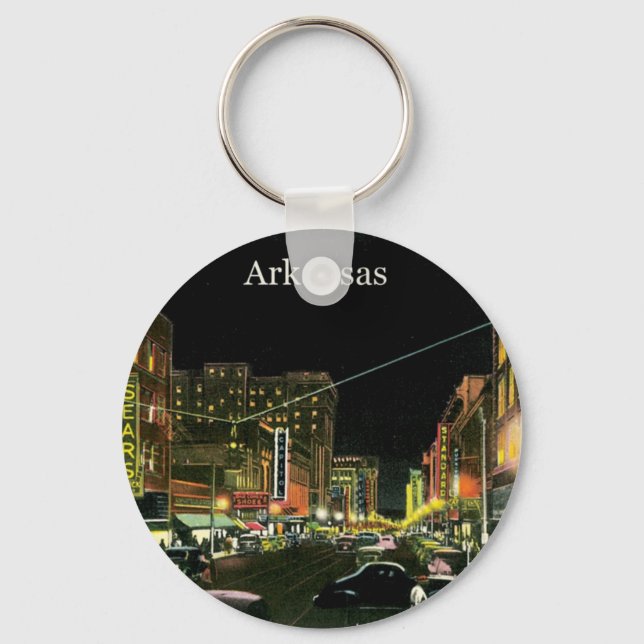 Llavero Vintage Arkansas (Anverso)
