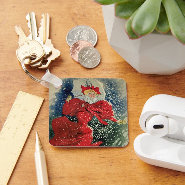 Llavero Vintage Art Nouveau Pastilles Geraudel Cough Drots (Escritorio )