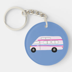 Llavero Vintage Campervan RV Van Motorhome Cute Vanlife