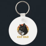 Llavero Vintage Cat Dad Retro Cat Lover Shirt Design_1<br><div class="desc">Vintage Cat Dad Retro Cat Lover Shirt Design_1</div>