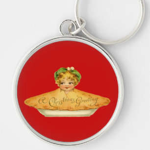 Llavero Vintage Child & Pie