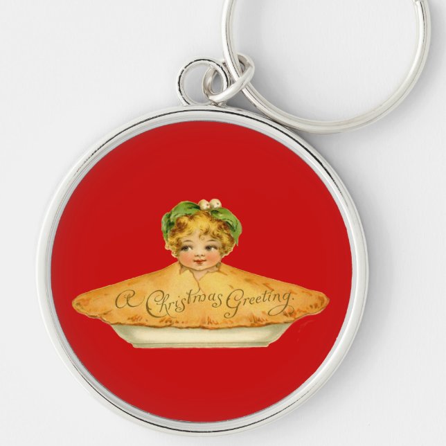 Llavero Vintage Child & Pie (Frente)