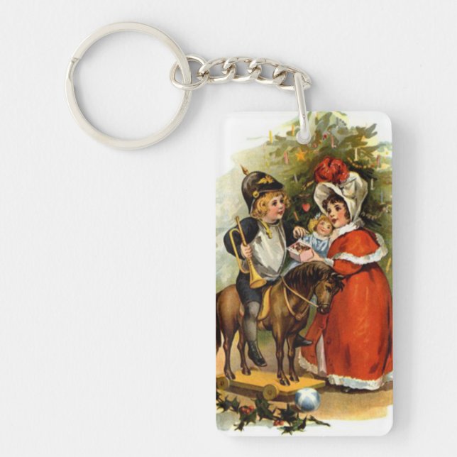 Llavero Vintage Christmas Children (Frente)