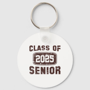 Llavero Vintage Cl De 2025 Senior Graduation Boys Chica Wo