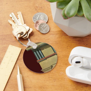 Llavero Vintage Classic Architecture, Temple Entablature