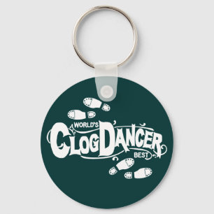 Llavero Vintage Clog Dancer Cloging Shogging
