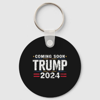 Llavero Vintage Coming Soon Donald Trump 2024 