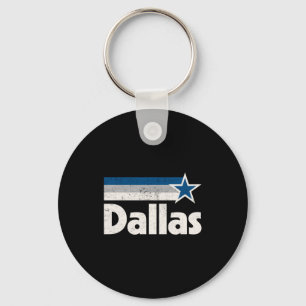 Llavero Vintage dallas texas ciudad fuerte dallas tx azul 