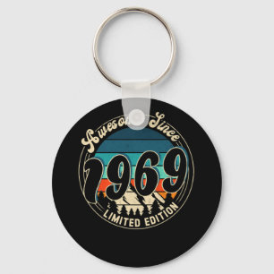 Llavero Vintage de 53 años Cumpleaños de 53 años 1969