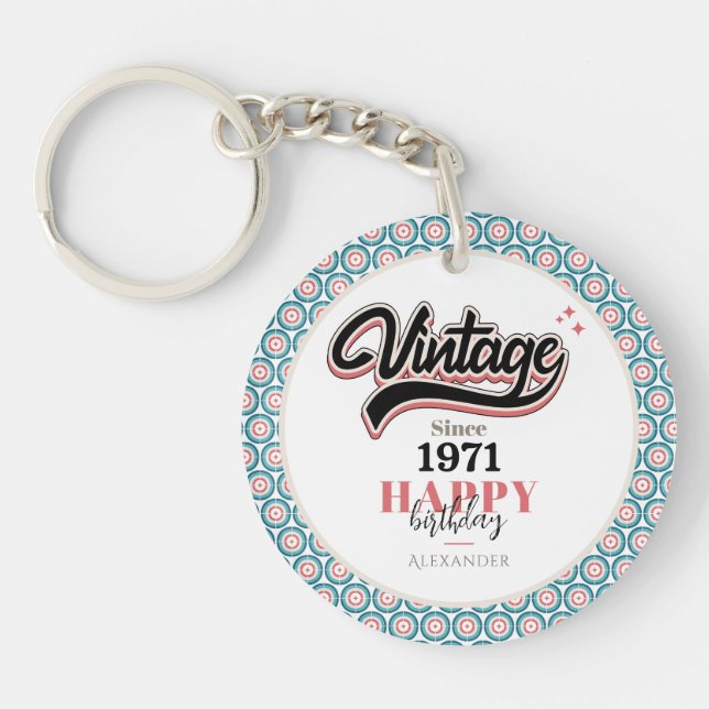 Llavero Vintage desde 1971 (Frente)