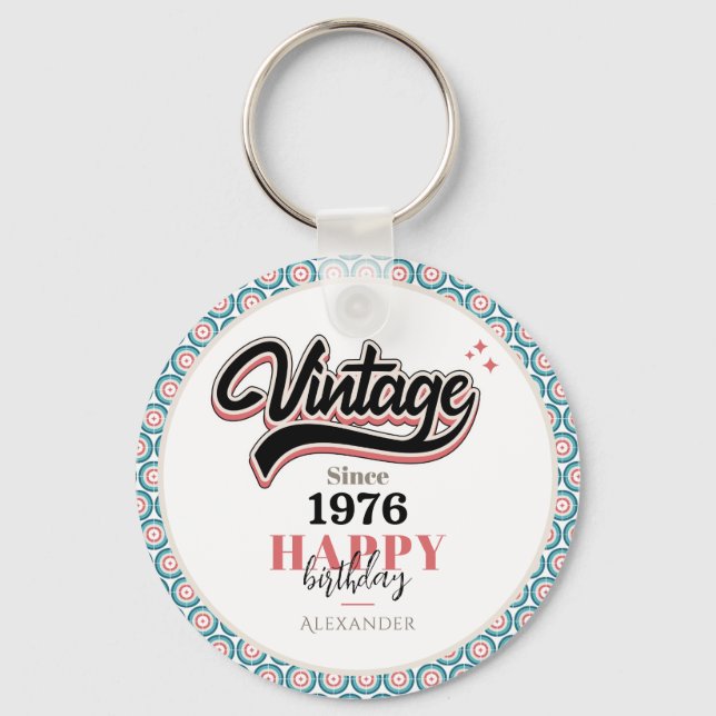 Llavero Vintage desde 1976 (Anverso)