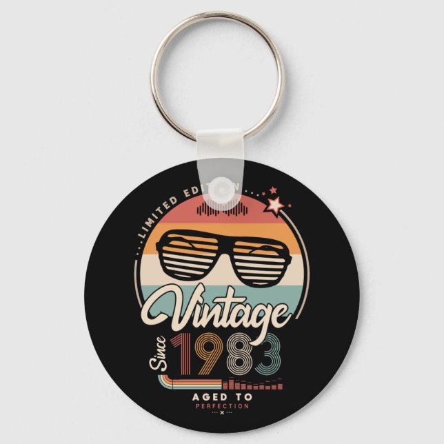 Llavero Vintage desde 1983 (Anverso)