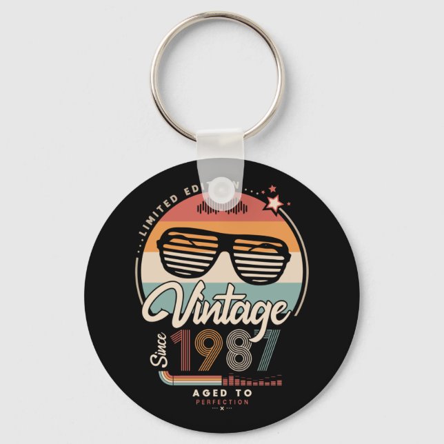 Llavero Vintage desde 1987 (Anverso)