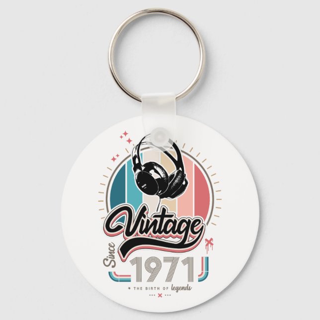 Llavero Vintage desde audífonos de 1971 (Anverso)