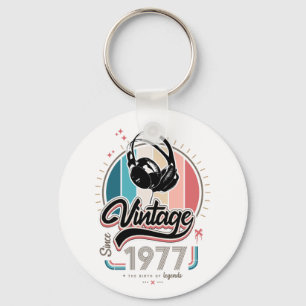 Llavero Vintage desde audífonos de 1977