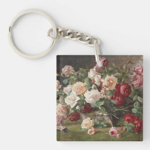 Llavero Vintage E. Hariel Rosa Still Life