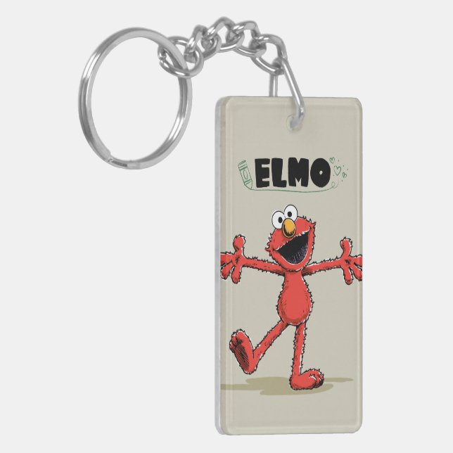Llavero Vintage Elmo (Frente Izquierda)