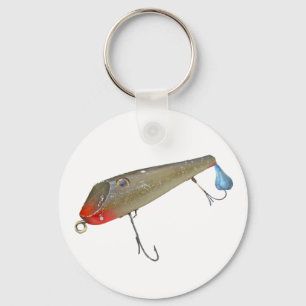 Llavero Vintage Fishmaster Jerry Sylvester Flaptail Lure