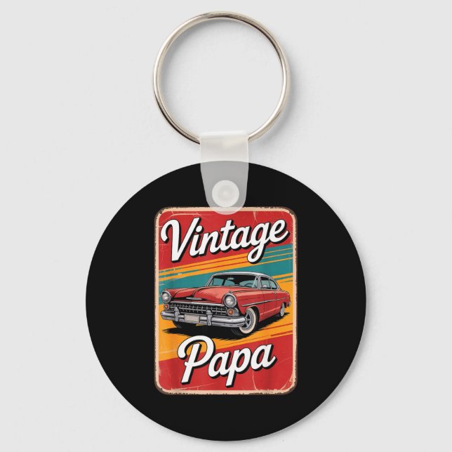 Llavero Vintage Funny Papa  (Anverso)
