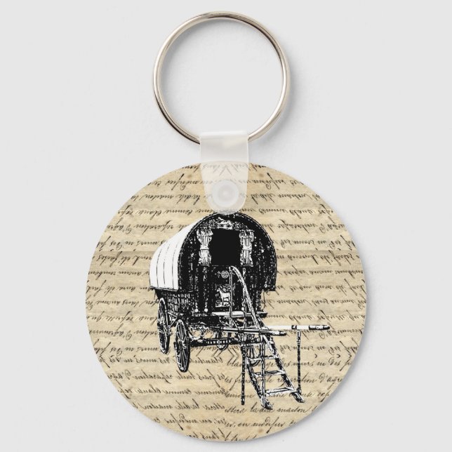 Llavero Vintage gitano (Anverso)