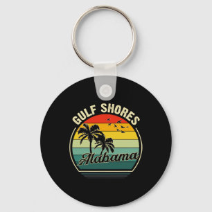 Llavero Vintage Gulf Shores Beach Alabama Summer Sunset Pa