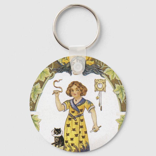 Llavero Vintage Halloween Card (Anverso)