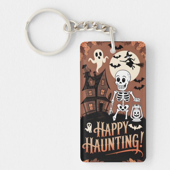 Llavero Vintage Halloween Joyeuse Frayeur  (Frente)