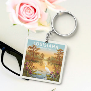 Llavero Vintage Louisiana