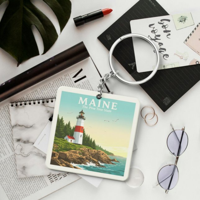 Llavero Vintage Maine (Subido por el creador)