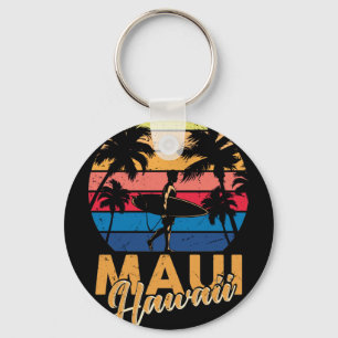 Llavero Vintage Maui Hawaii Hawaii Hawaiian Beach Surfing 