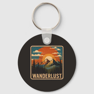 Llavero Vintage Montaña Wanderlust