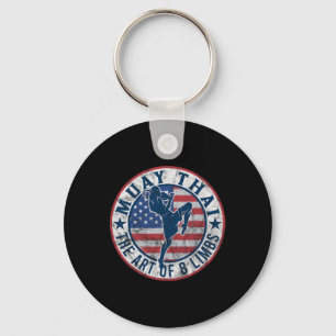 Llavero Vintage Muay Thai Karate Boxing Artes marciales mi