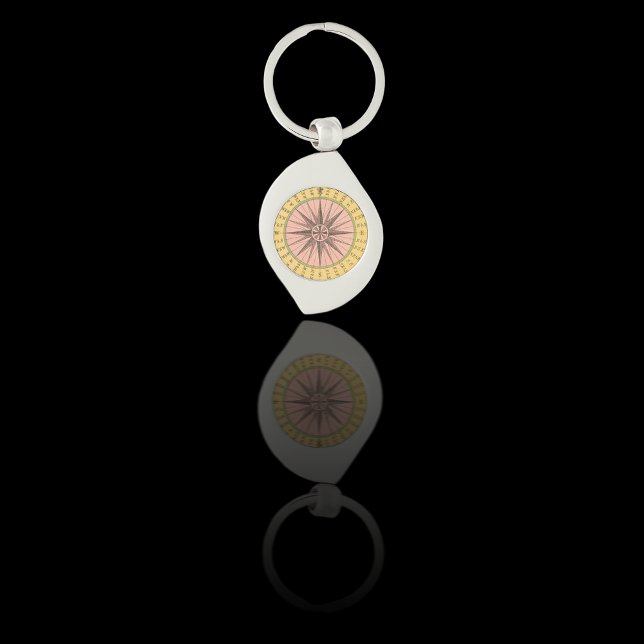 Llavero Vintage Nautical Compass (Subido por el creador)