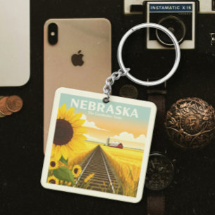 Llavero Vintage Nebraska