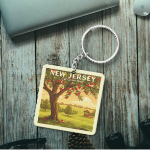 Llavero Vintage New Jersey