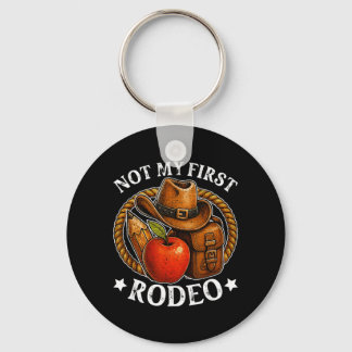 Llavero Vintage No Es Mi Primer Rodeo Divertido De Vuelta 