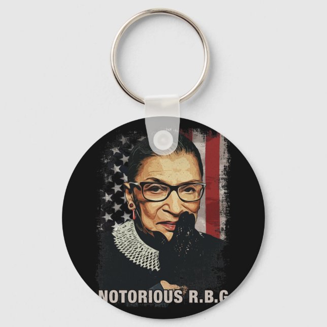 Llavero Vintage Notorious RBG (Anverso)
