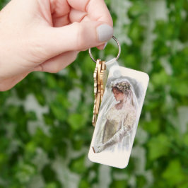 Llavero Vintage novia victoriana con Harrison Fisher